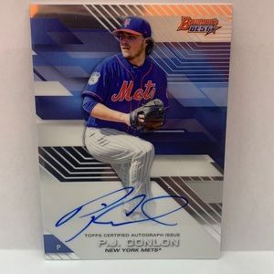 2017 Bowmans Best Autographs PJ Conlon Mets #B17-PC (010)